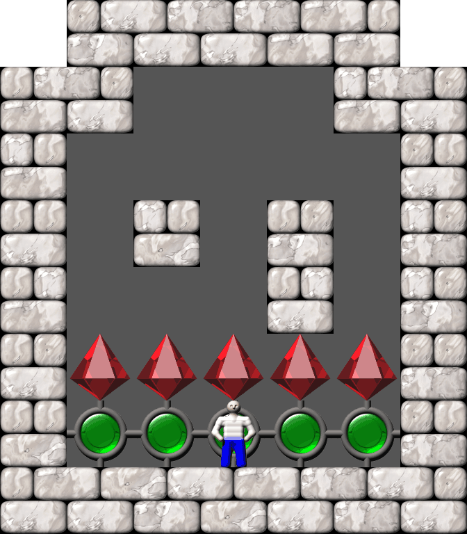 Sokoban Mass Remodel level 621